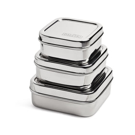 Square Trio | Set of 3 Durable Containers